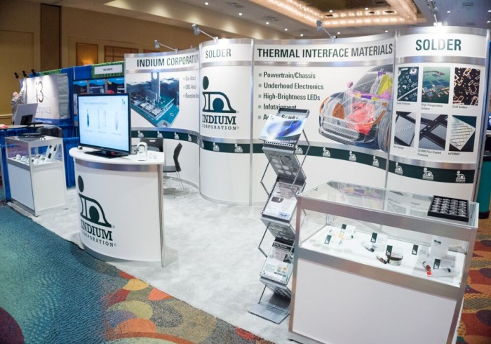 The Indium Corporation exhibits at numerous trade shows and events.