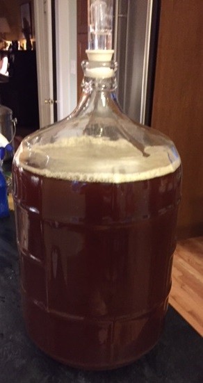 An English Pale Ale, my second homemade batch of beer.