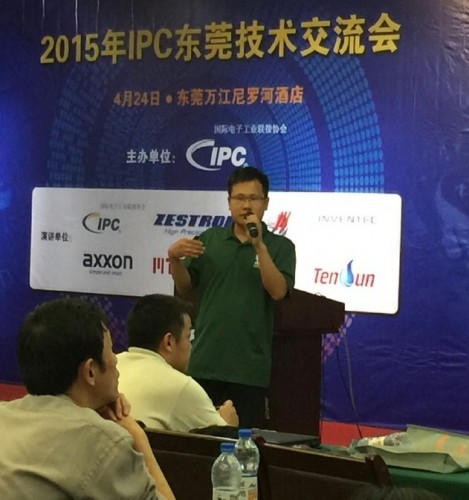 Indium Corporation Expert Presents at IPC Dongguan Seminar news photo