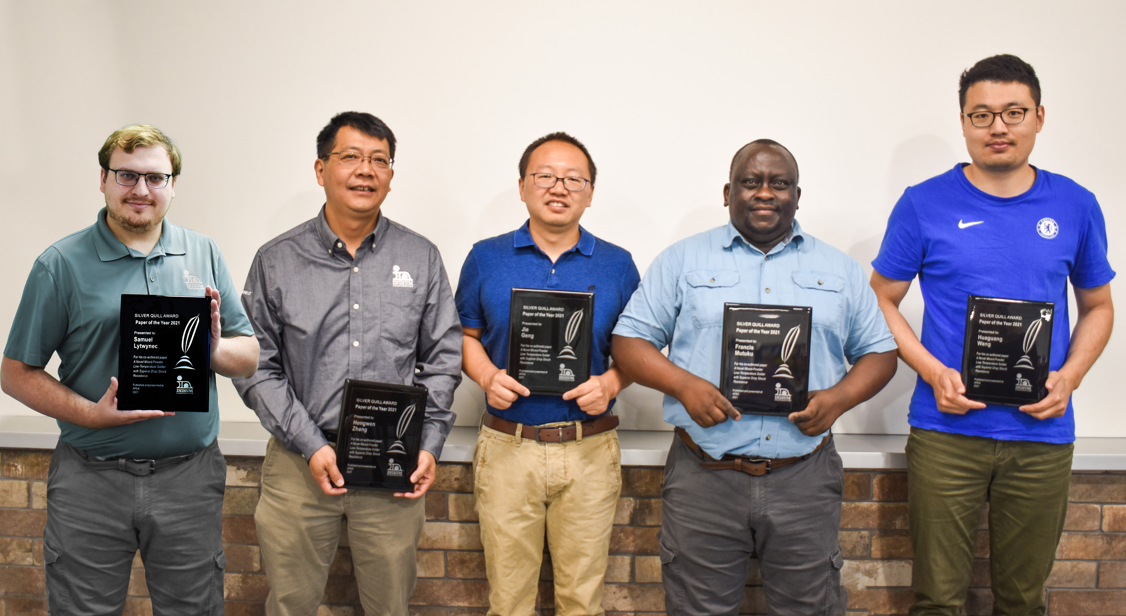 Indium Corporation Announces Silver Quill Award Winners news photo