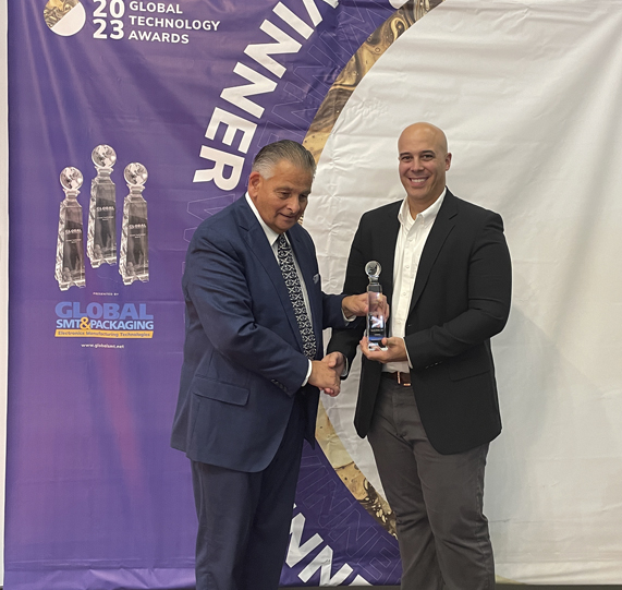 Indium Corporation Honored with Two Global Technology Awards at Productronica news photo