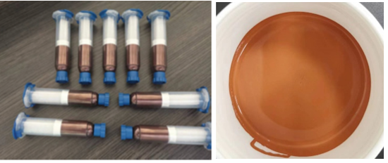 Indium copper sinter paste