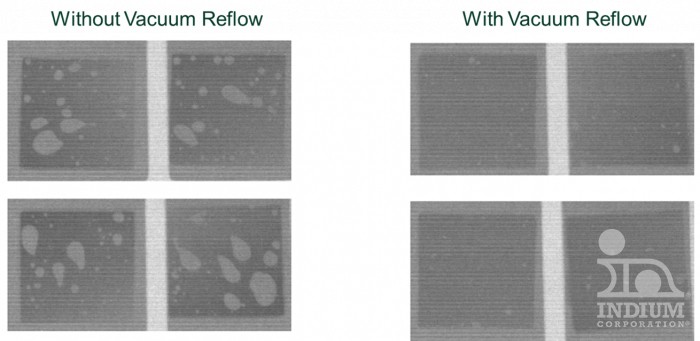 With & Without Vacuum Reflow