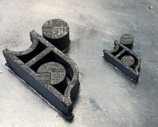3D Printed Indium Logo