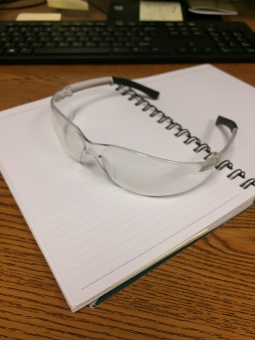 Safety Glasses; the pinnacle of lab safety techniques.