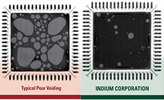 Indium Corporation's Low-Voiding Solder Pastes Featured at IPC APEX 2016 news photo
