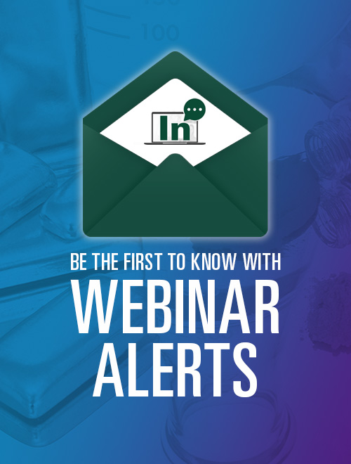 Subscribe to our webinar alert email list: