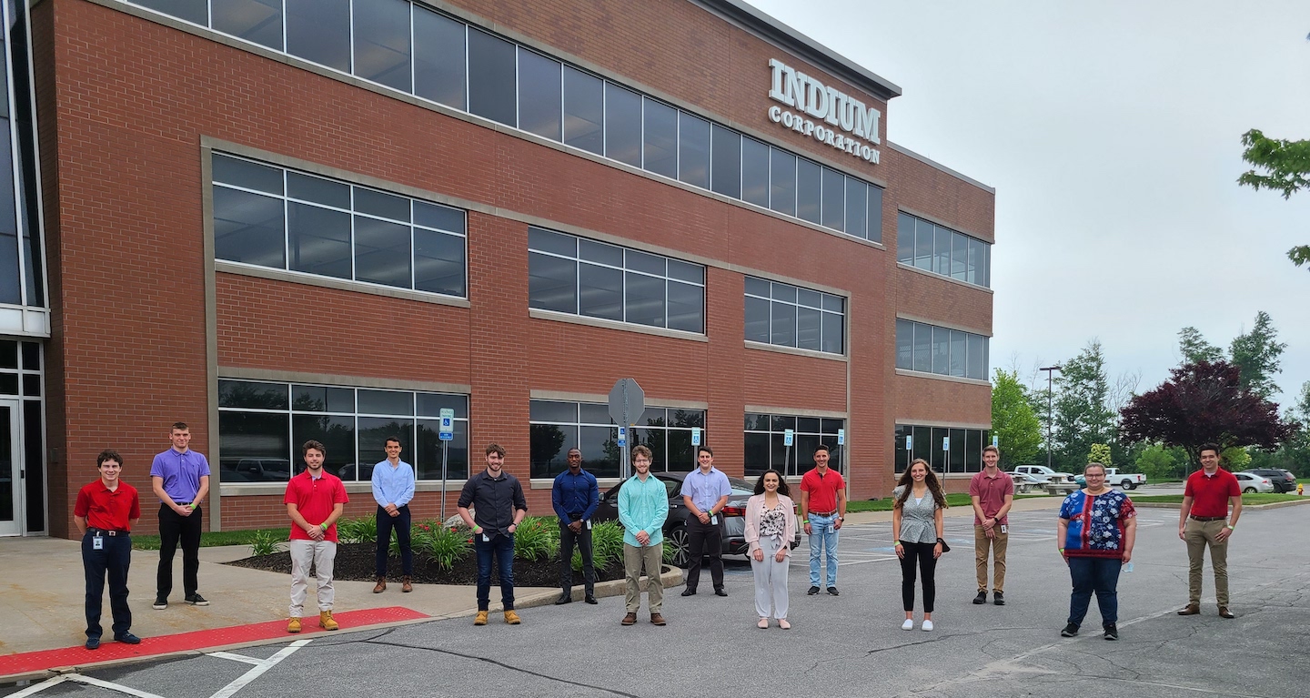 Indium Corporation Continues to Cultivate STEM Careers with Summer Internship Program news photo