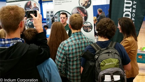 Indium Corporation Promotes Manufacturing Careers at SUNY Poly Manufacturing Day Expo news photo