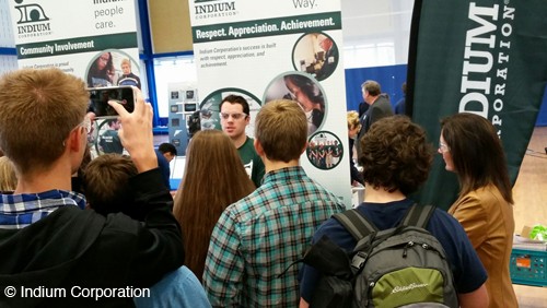 Indium Corporation Celebrates Technology Manufacturing at SUNY Poly Manufacturing Day Expo  news photo