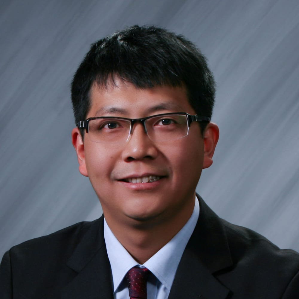 headshot of HongWen Zhang, Ph.D.