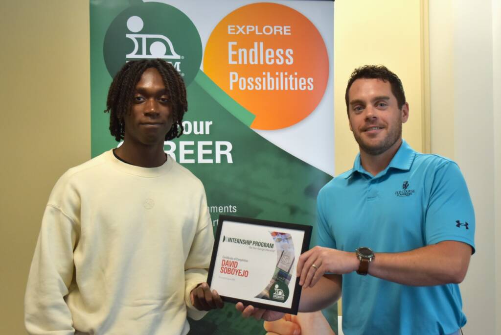2025 Indium Corporation Intern David Soboyejo at commencement