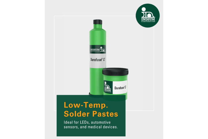 Low Temperature Solder Pastes
