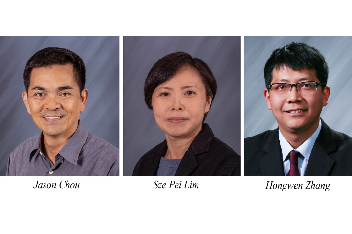 Jason Chou, Senior Area Technical Manager; Sze Pei Lim, Senior Global Product Manager; Hongwen Zhang, Ph.D., Research and Development Director and Principal Metallurgist